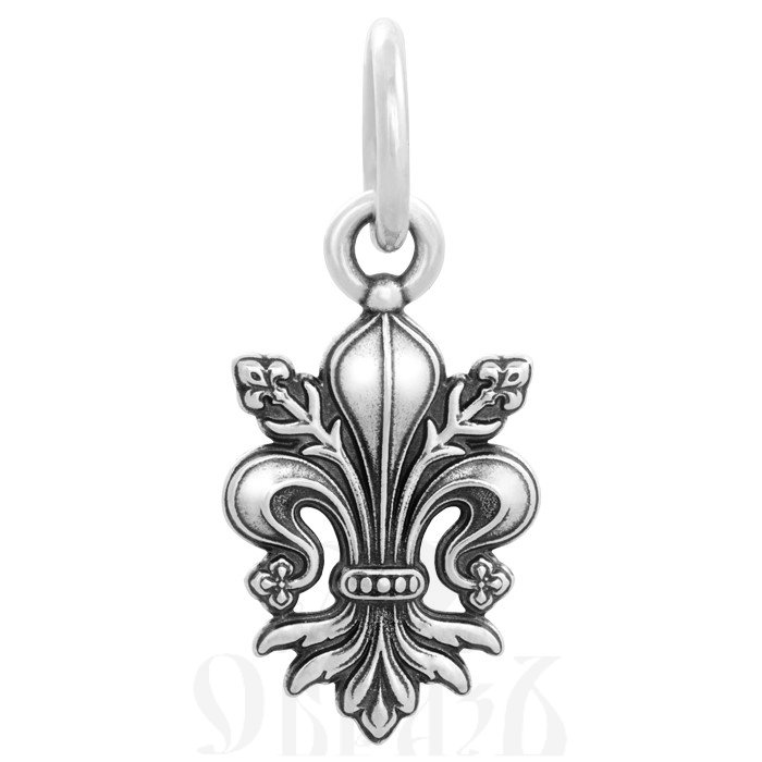 подвеска «лилия. молитва богородице», серебро 925 проба (арт. 102.556)